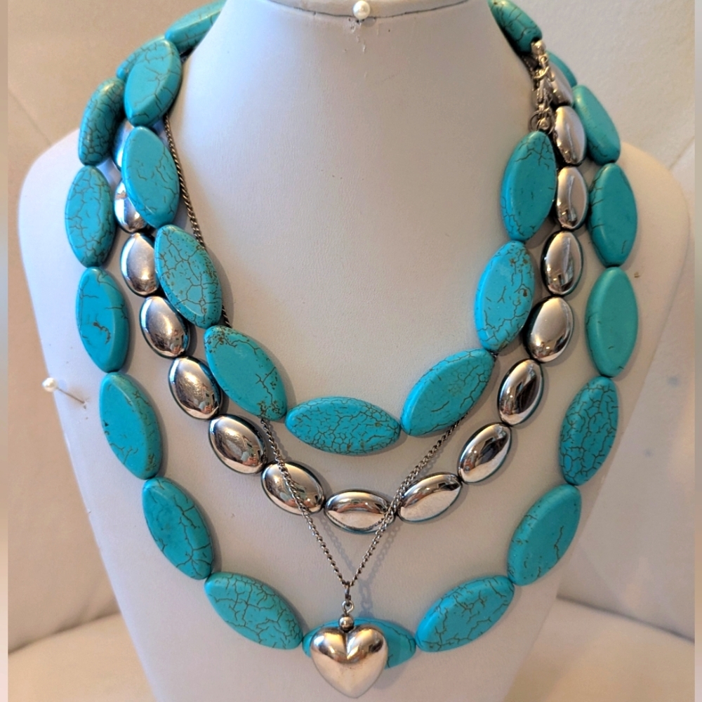 3 Piece Necklace Lot